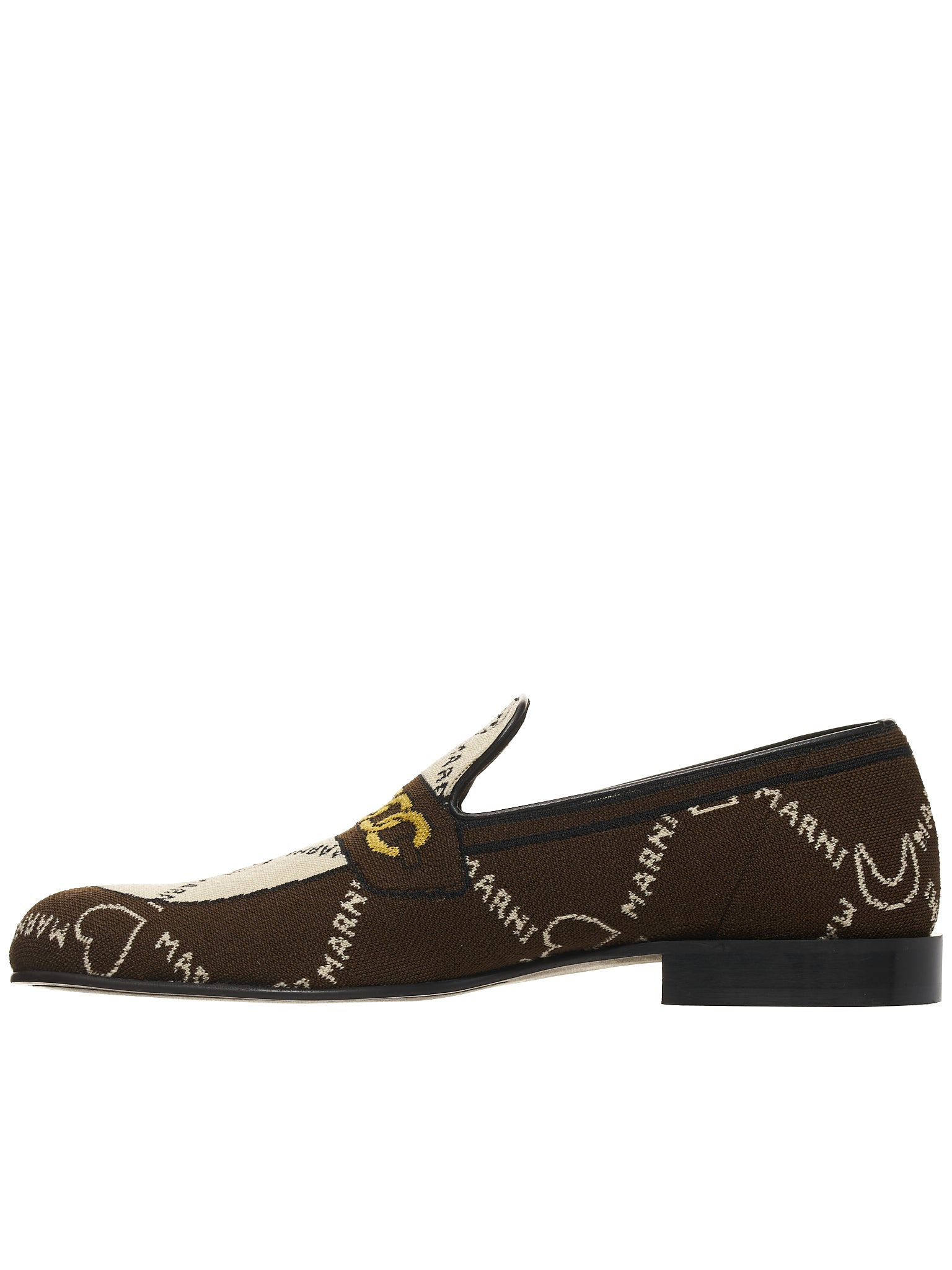 Marnigram Trompe L'oeil Jacquard Moccasins - 3