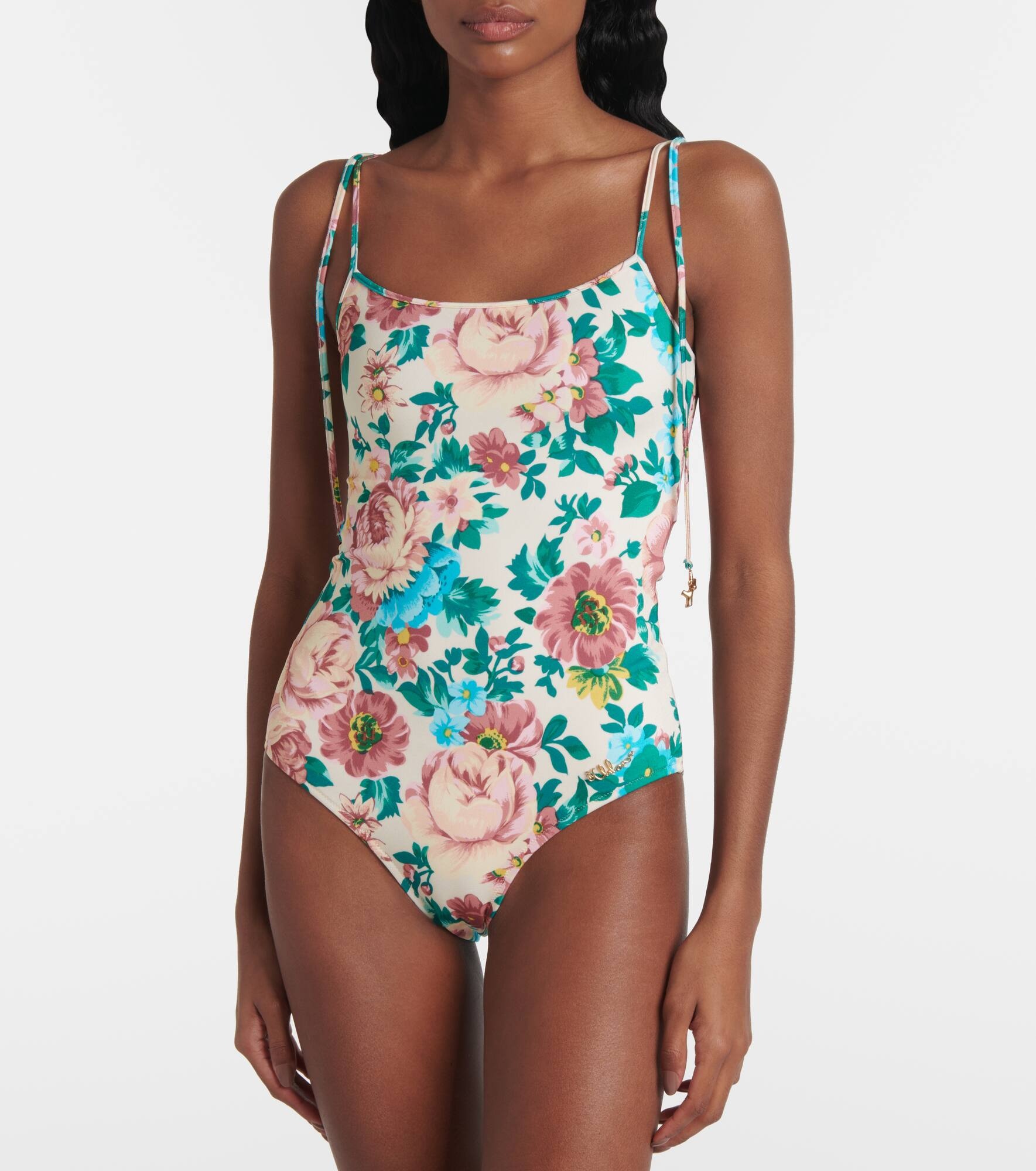 Floral swimsuit - 2