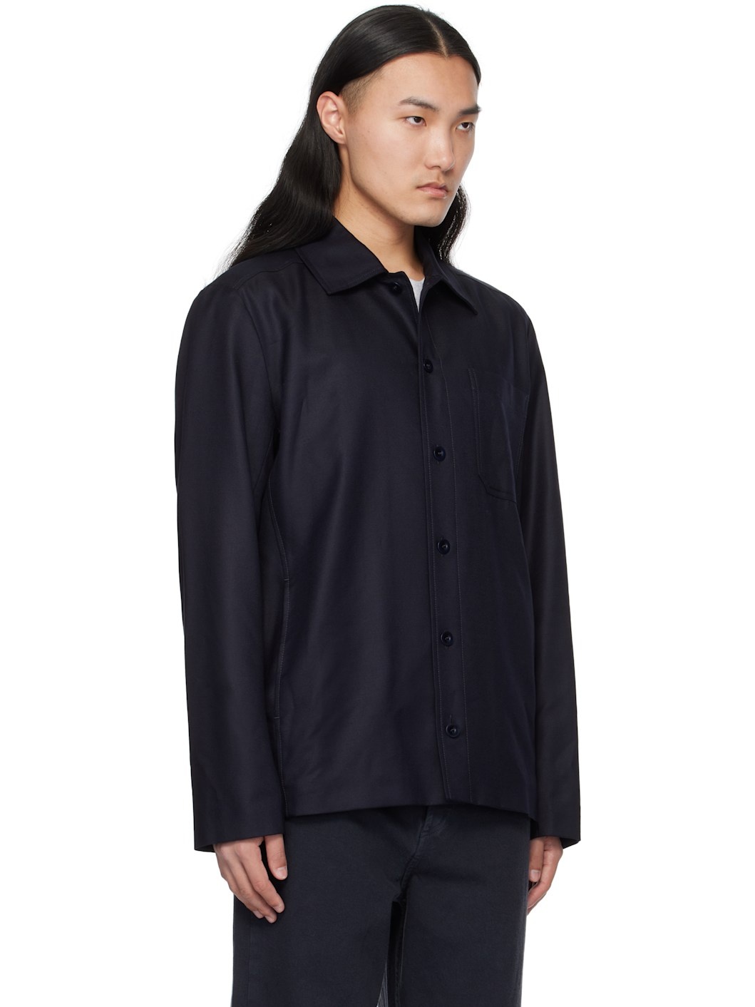 Navy Jeffray Jacket - 2