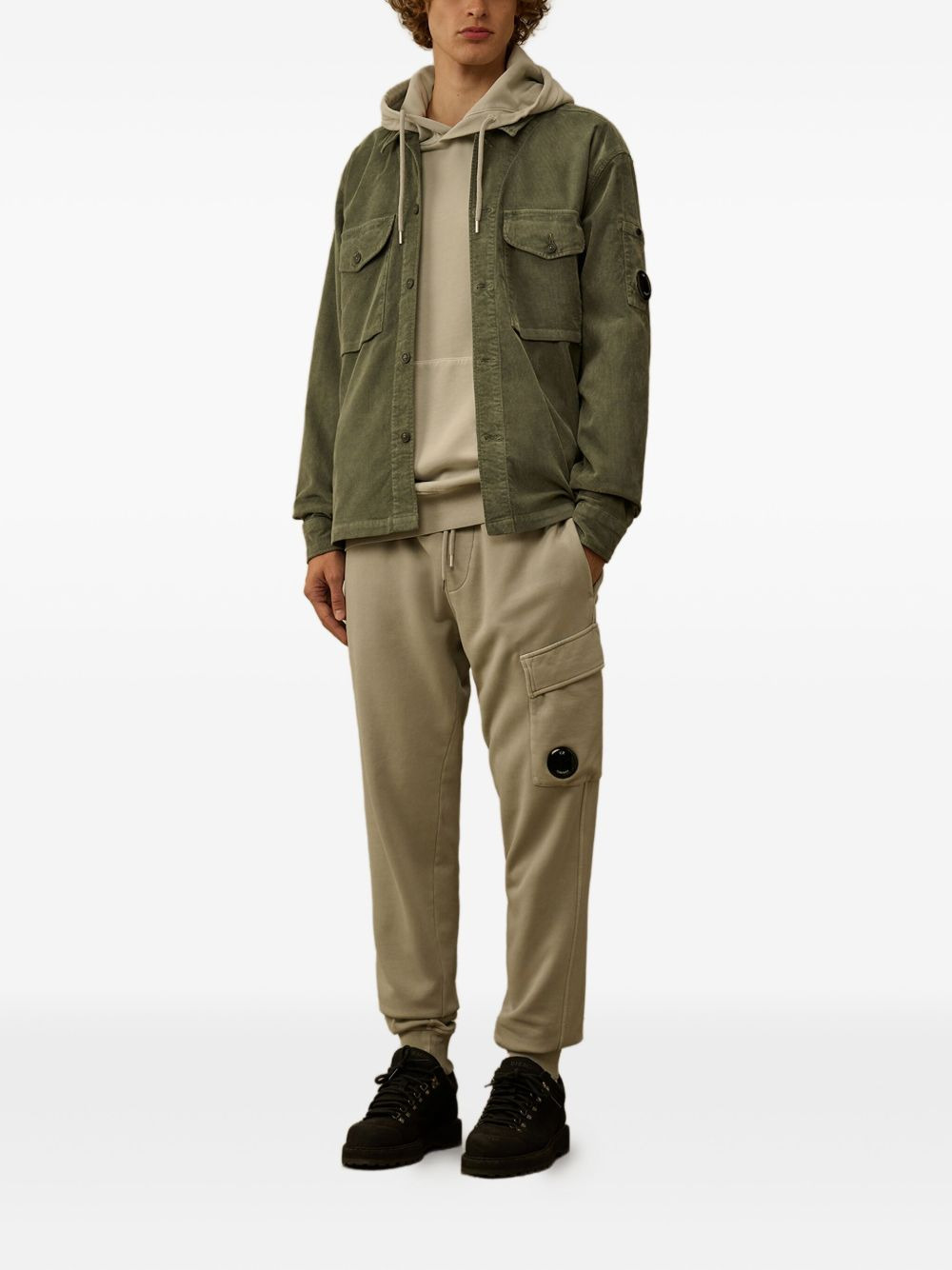 cargo drawstring track pants - 2