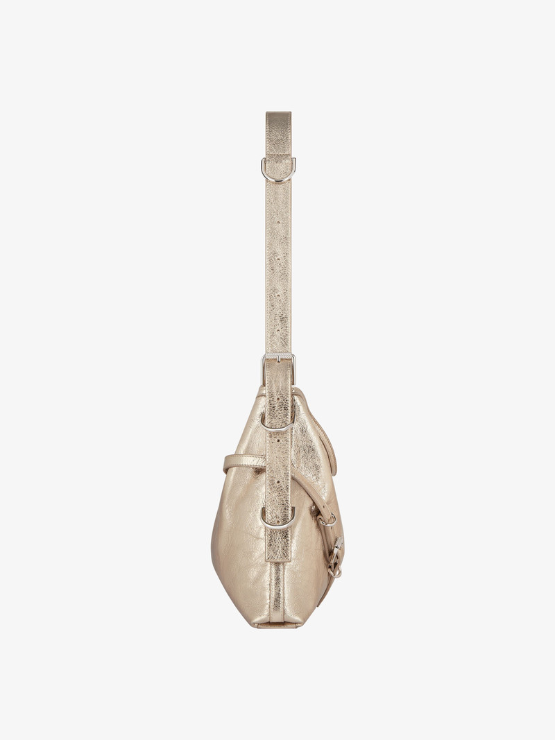 Givenchy MEDIUM VOYOU BAG IN LAMINATED LEATHER outlook