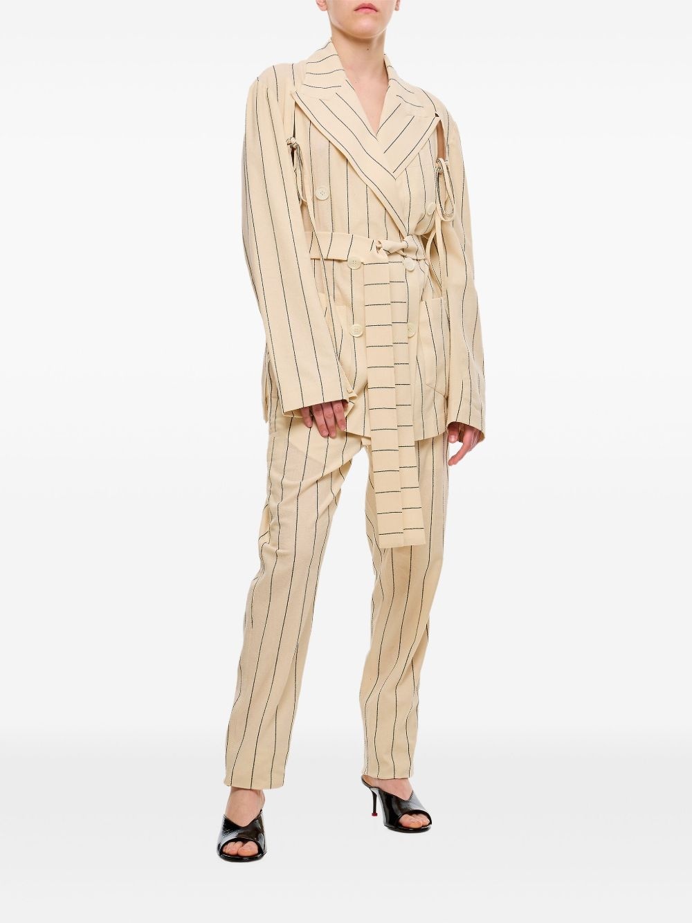 striped trousers - 2