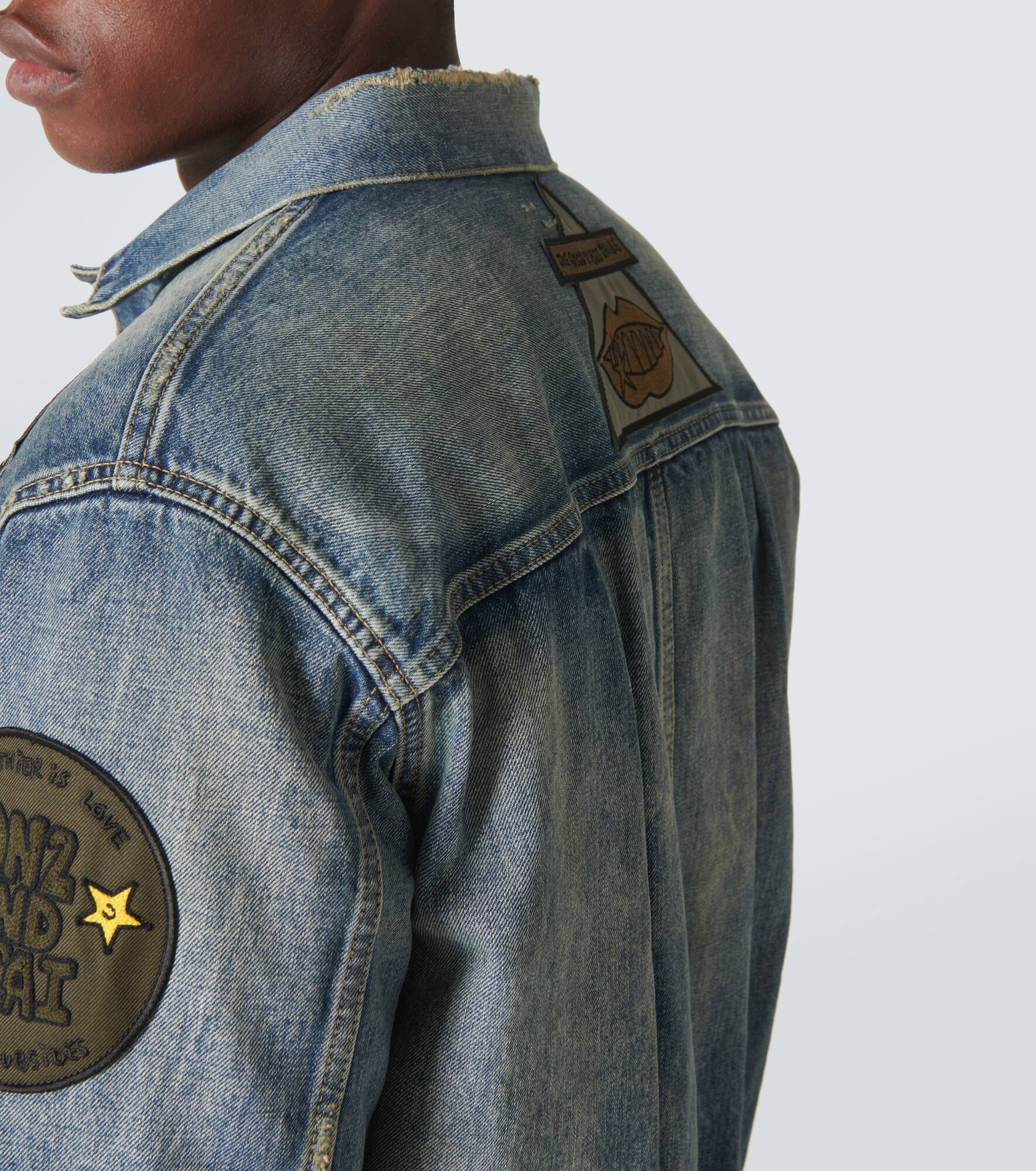 x Mark Gonzales denim jacket - 5