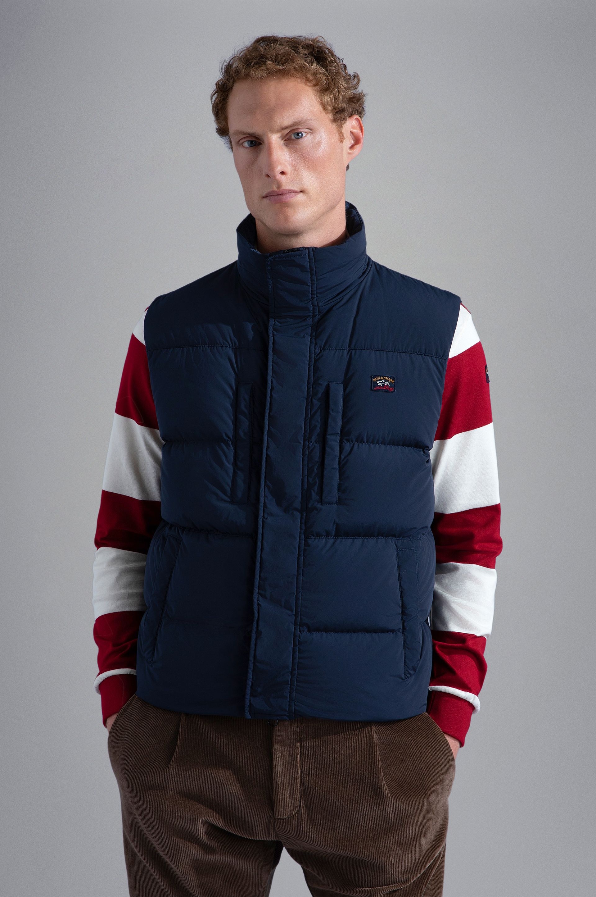 GARMENT DYED ECONYL® NYLON VEST - 2
