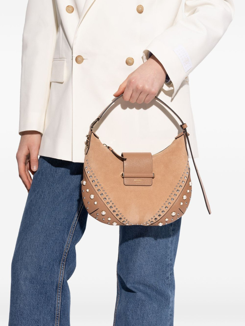 JIMMY CHOO studded shoulder bag outlook