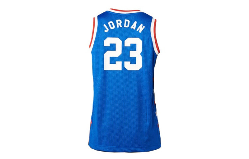 Jordan Air Jordan Team USA Independence Day Basketball Jersey/Vest Blue AV5988-480 outlook