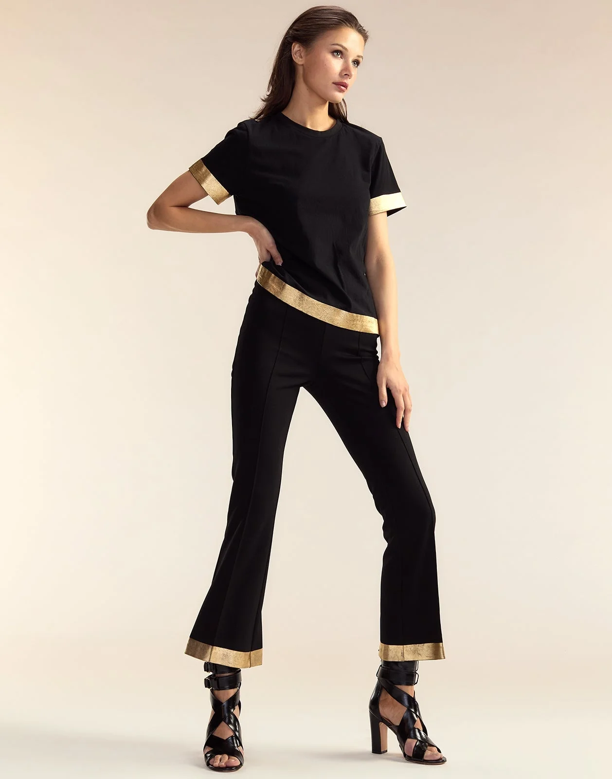 Athena Cropped Pants - 1
