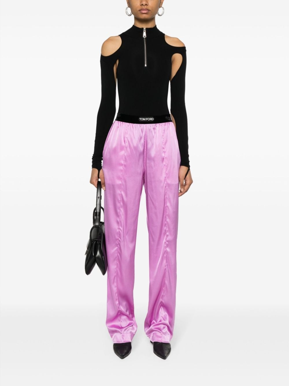 satin pyjama trousers - 2