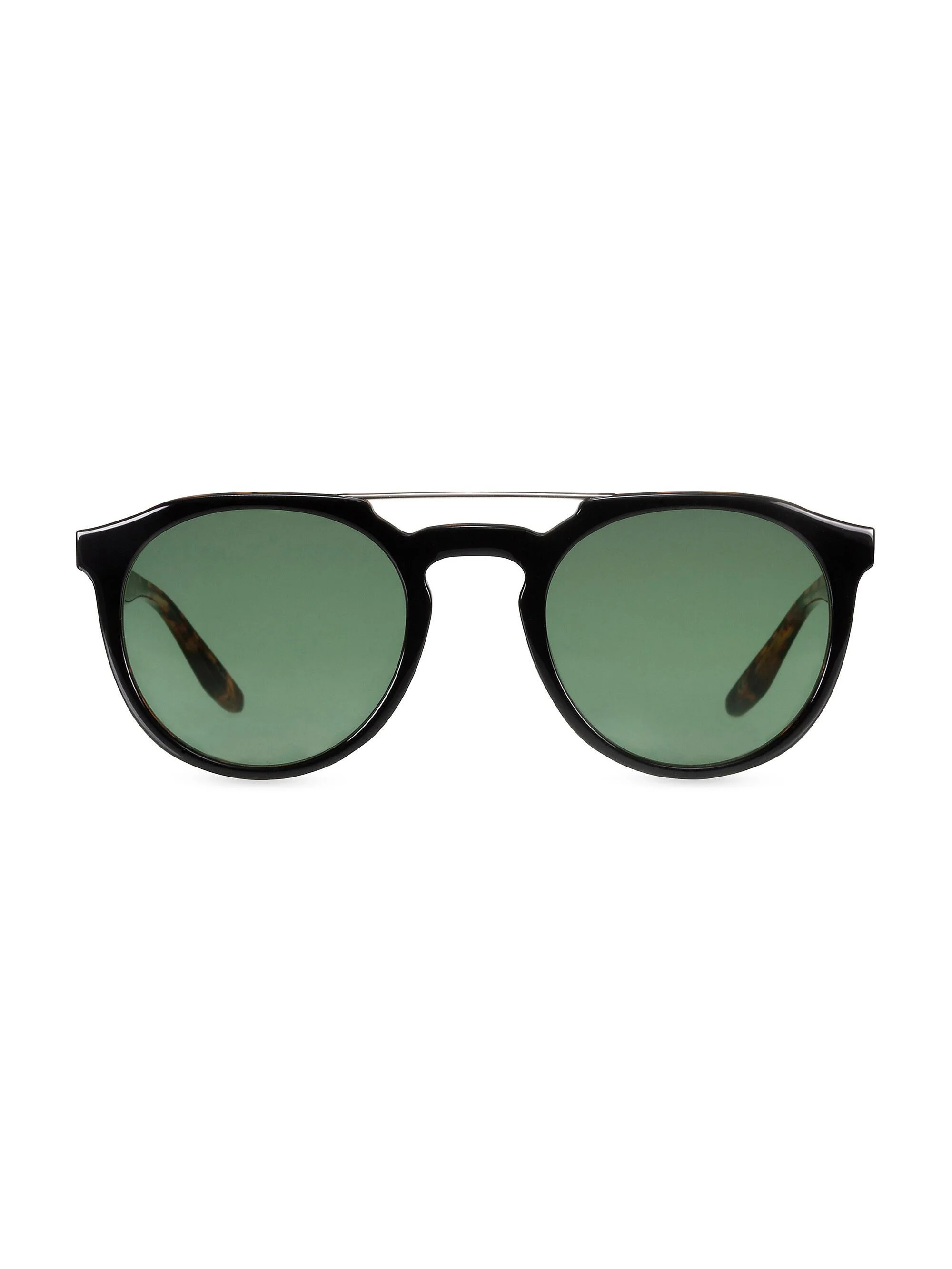 Men's x 007 Legacy Collection 52MM Aviator Sunglasses - Black Amber Tortoise - 1