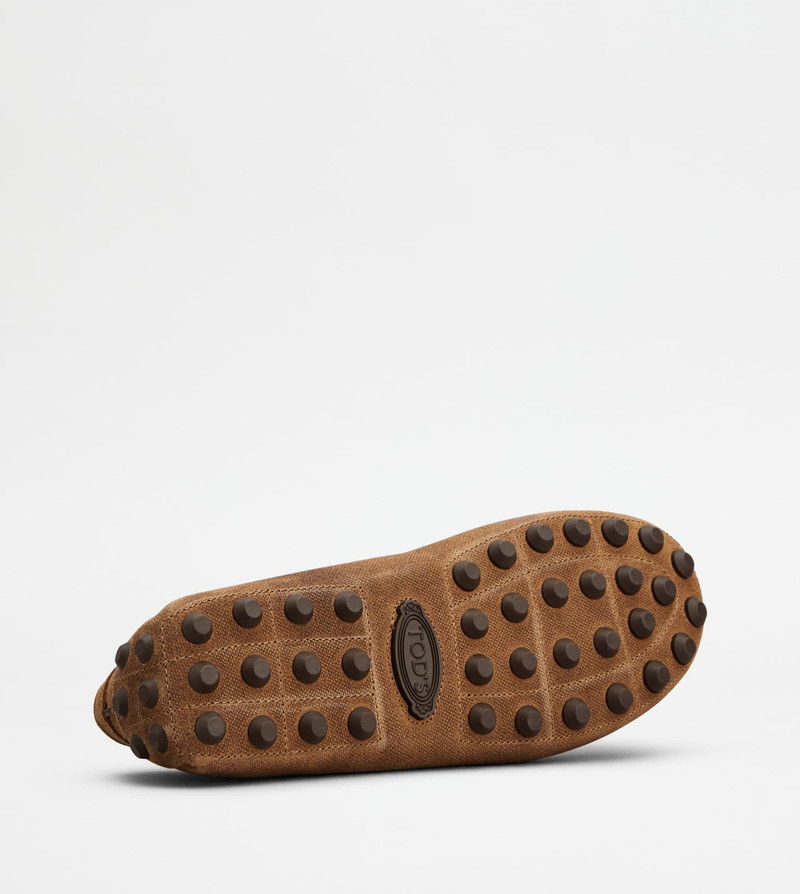 GOMMINO BUBBLE LOAFERS IN SUEDE - BROWN 4