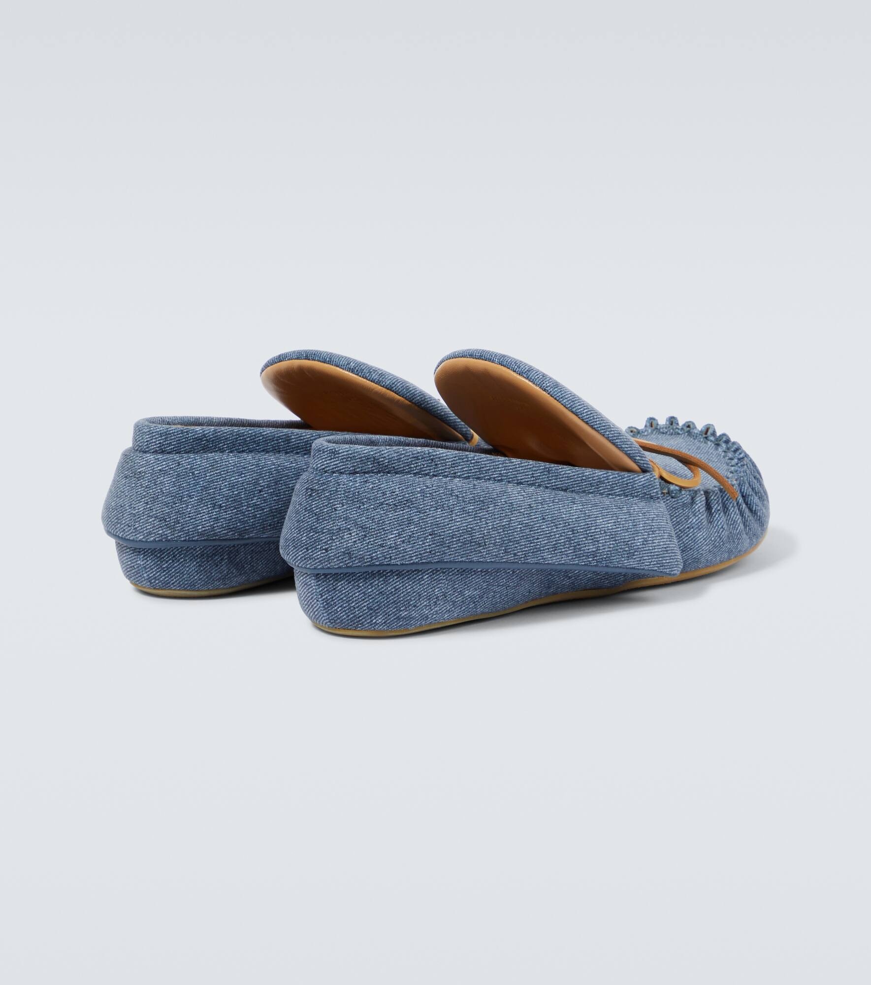 Denim moccasins - 5
