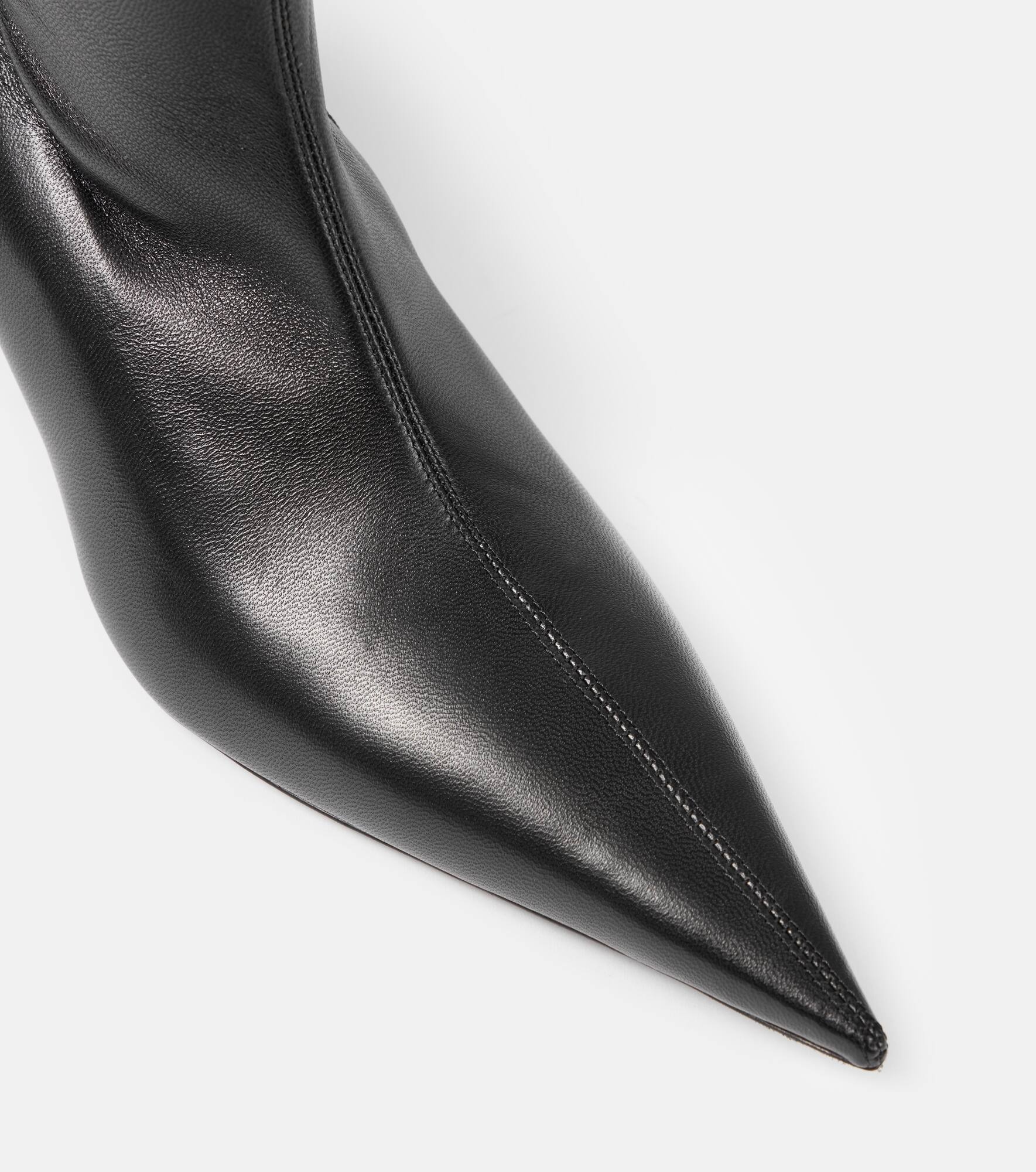 Avenue leather over-the-knee boots - 5
