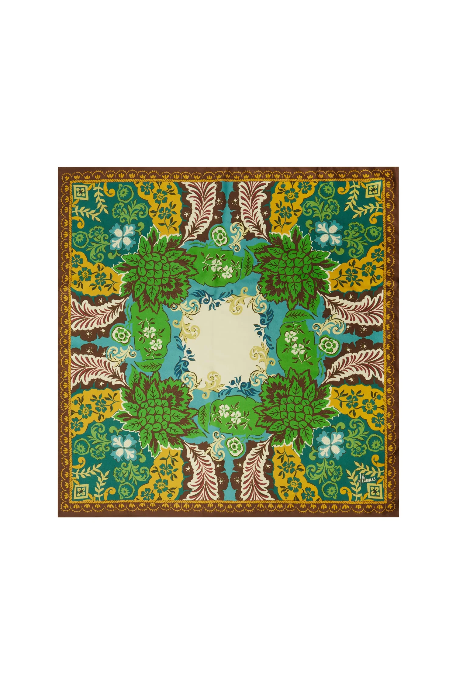Florence Silk Scarf - 1