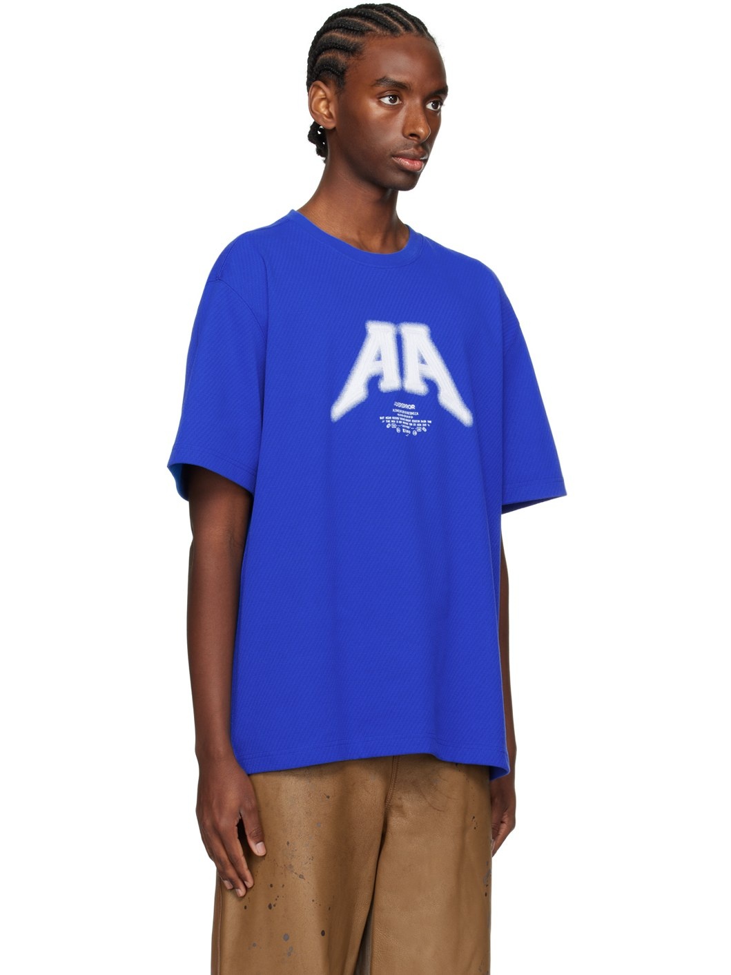 Blue Printed T-Shirt - 2