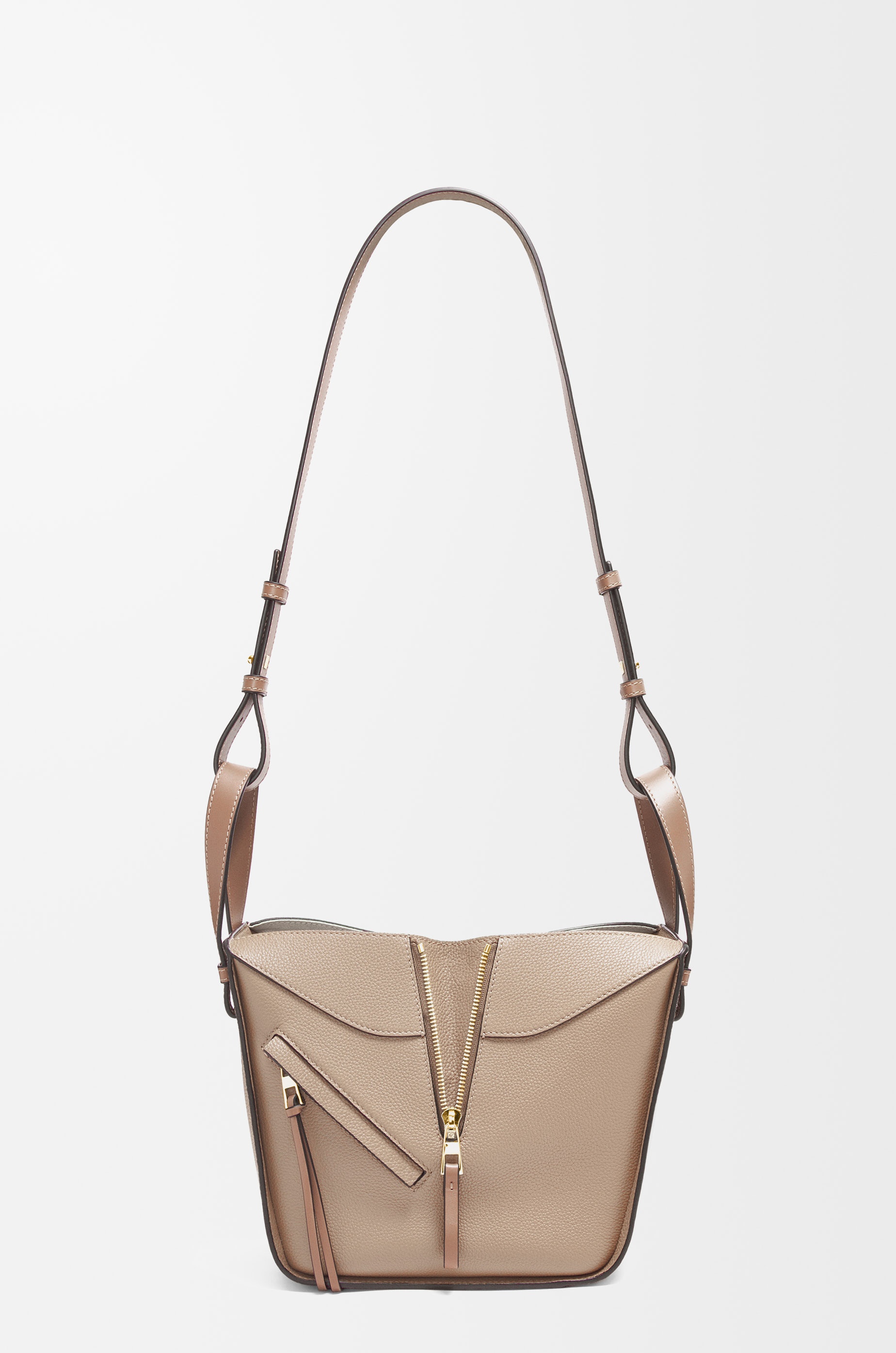 Compact Hammock bag in soft grained calfskin - 7