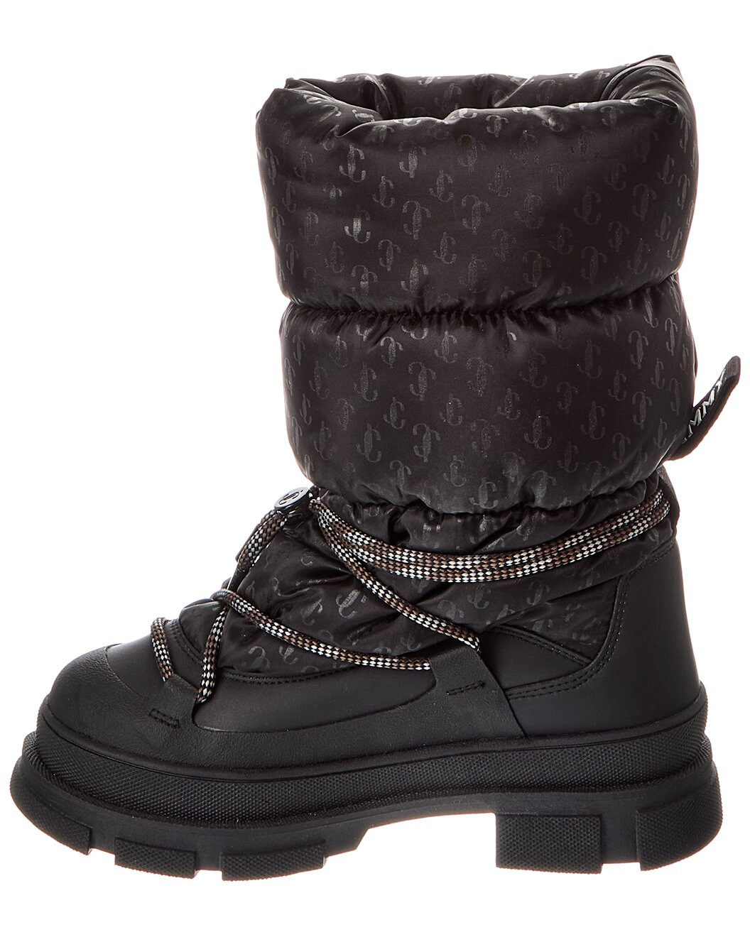 Jimmy Choo Yeda Puffy Nylon & Leather Boot - 2