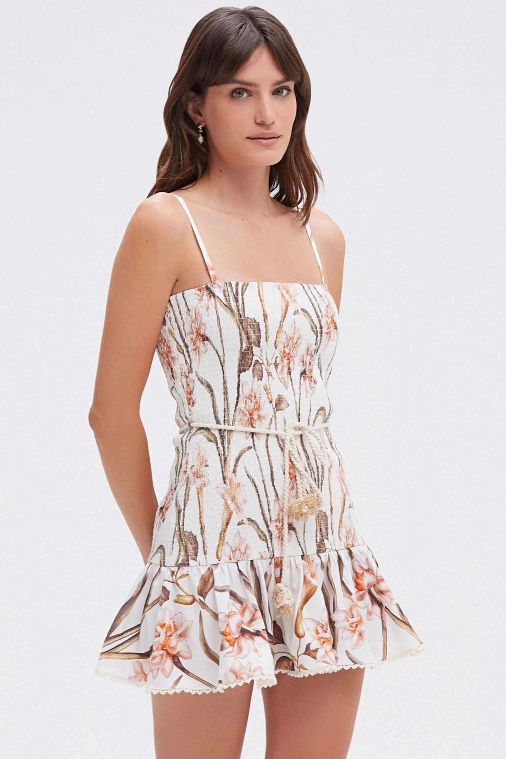 BOTANIC RETRO MINI DRESS - 1