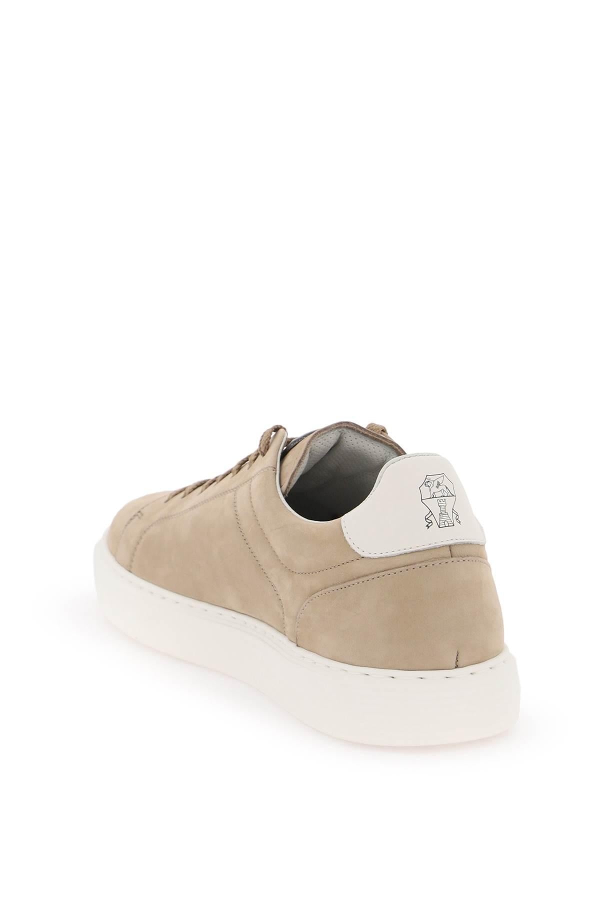 BRUNELLO CUCINELLI - NUBUCK SNEAKERS - 2