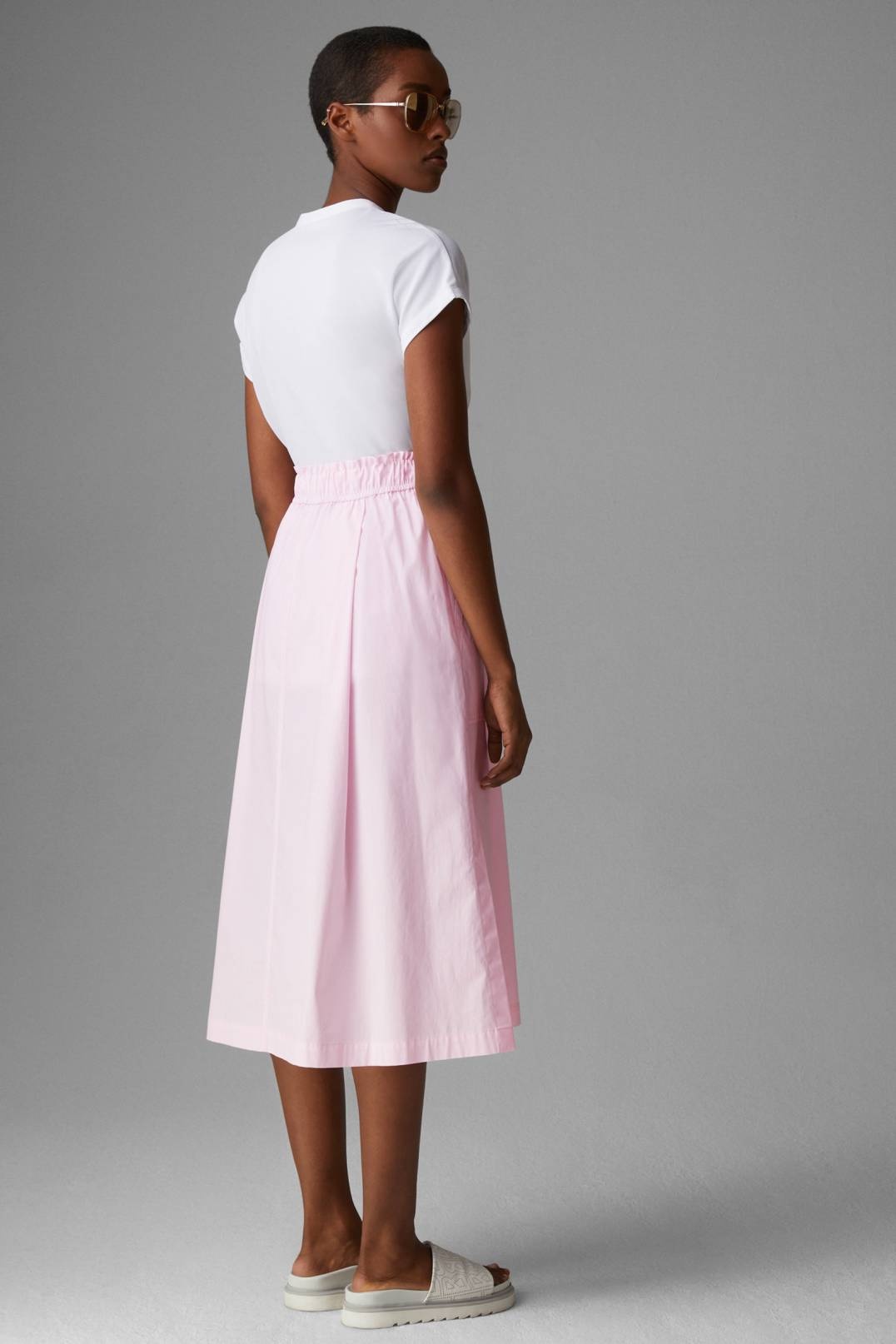 ROSALIA MIDI SKIRT IN PINK - 3