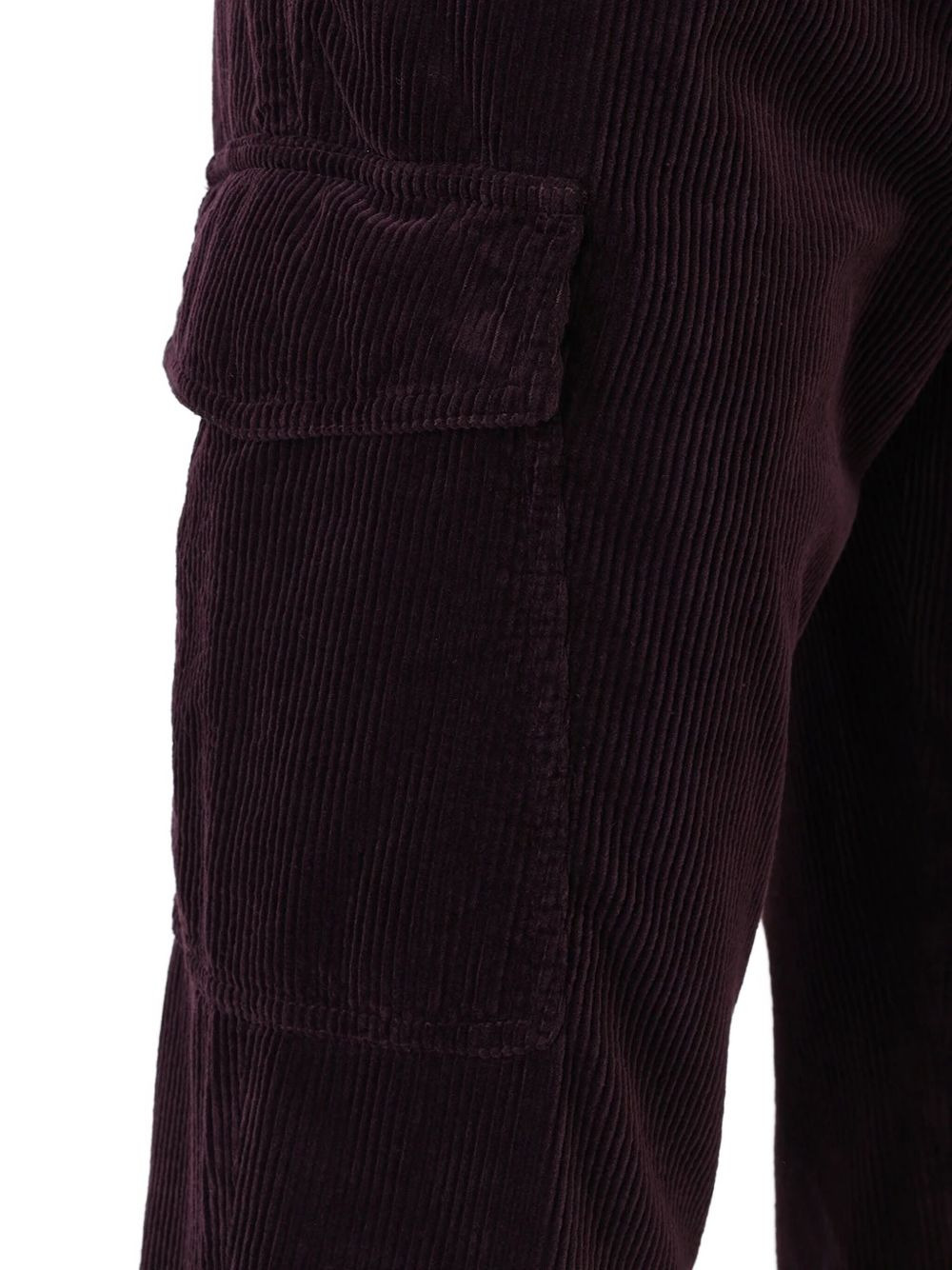 corduroy straight-leg trousers - 5