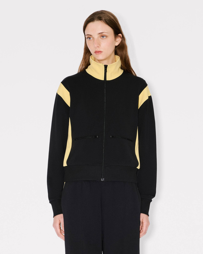 'Boke Flower 2.0' embroidered track jacket in interlock 4