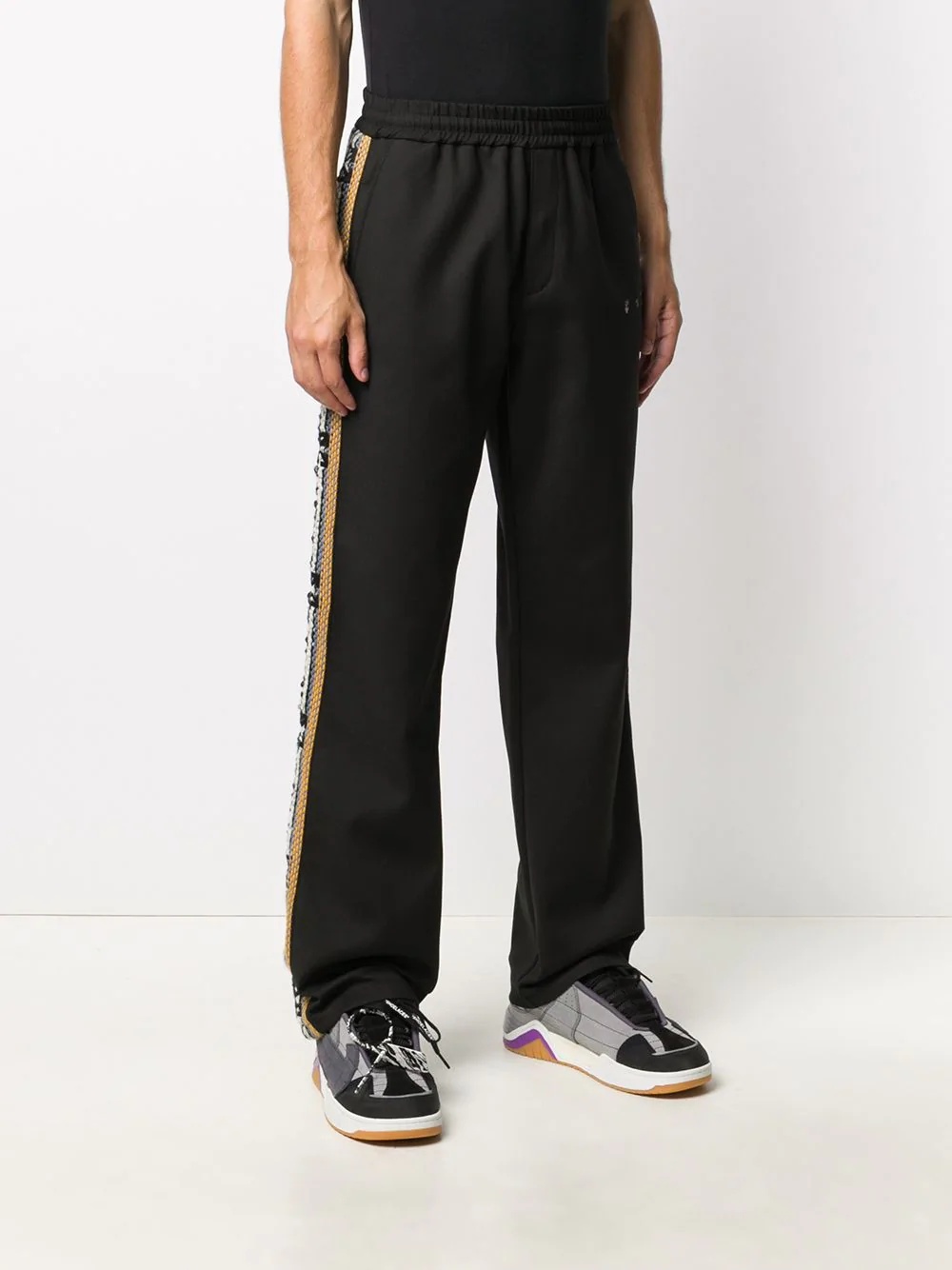 straight-leg track pants - 3