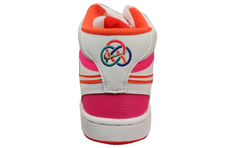 (WMNS) Nike Court Vision Mid Shoes For White/Pink DD8494-181 - 4