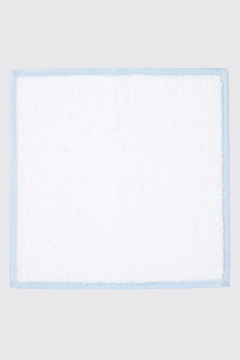 Tuscany Face Cloth in White Spunga Towelling 1