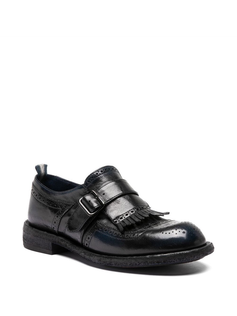 OFFICINE CREATIVE RUGGED 111 leather derby shoes outlook