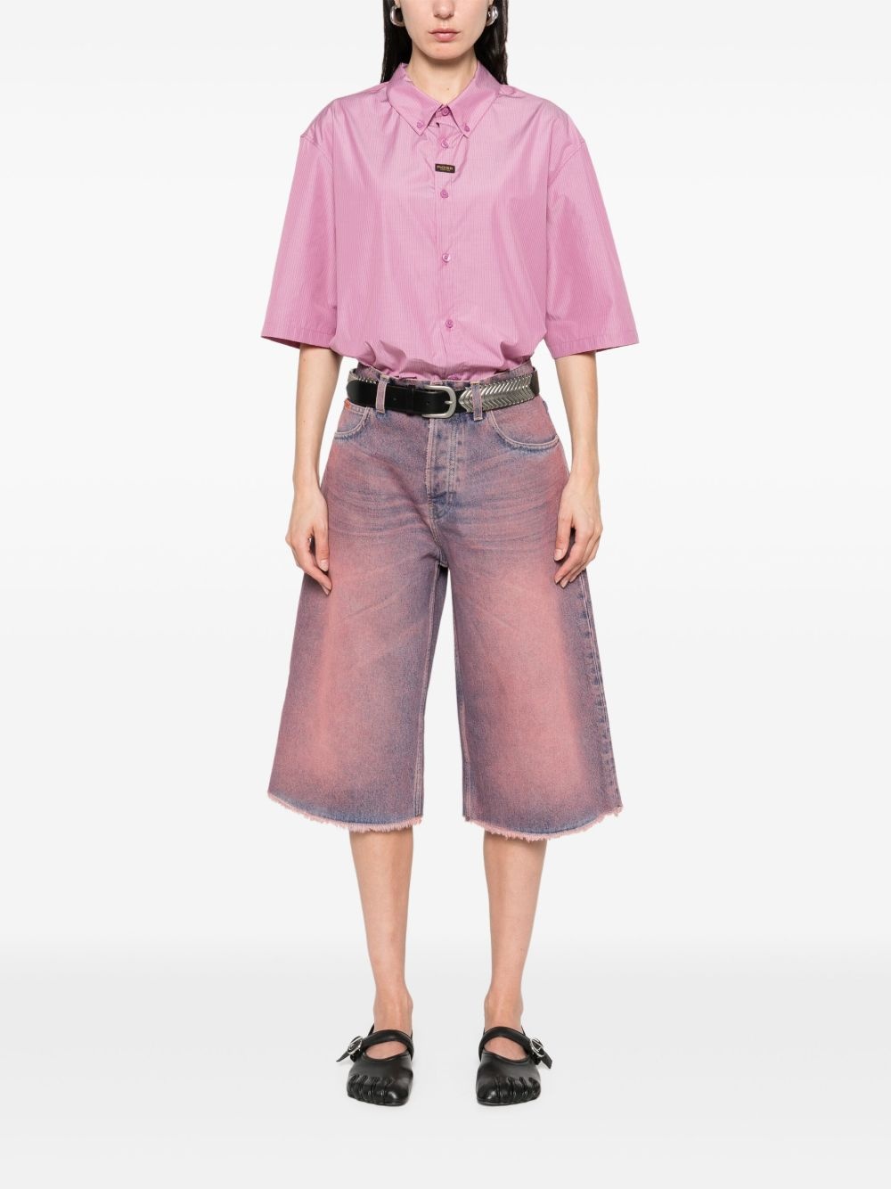 cotton poplin shirt - 2