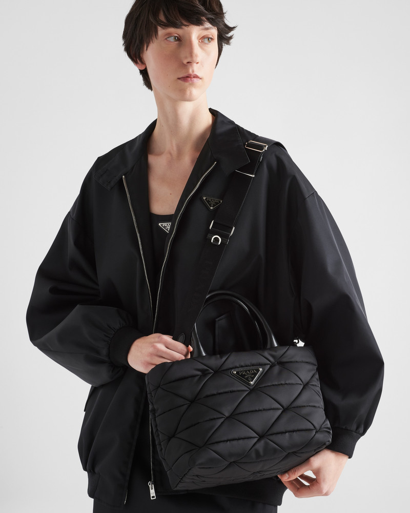 Prada Small Re-Nylon padded tote bag outlook