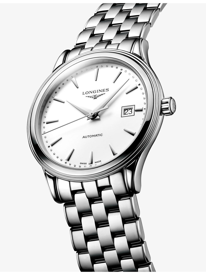 Longines L4.984.4.18.6 Flagship Classic 40mm Stainless-Steel Automatic Watch outlook