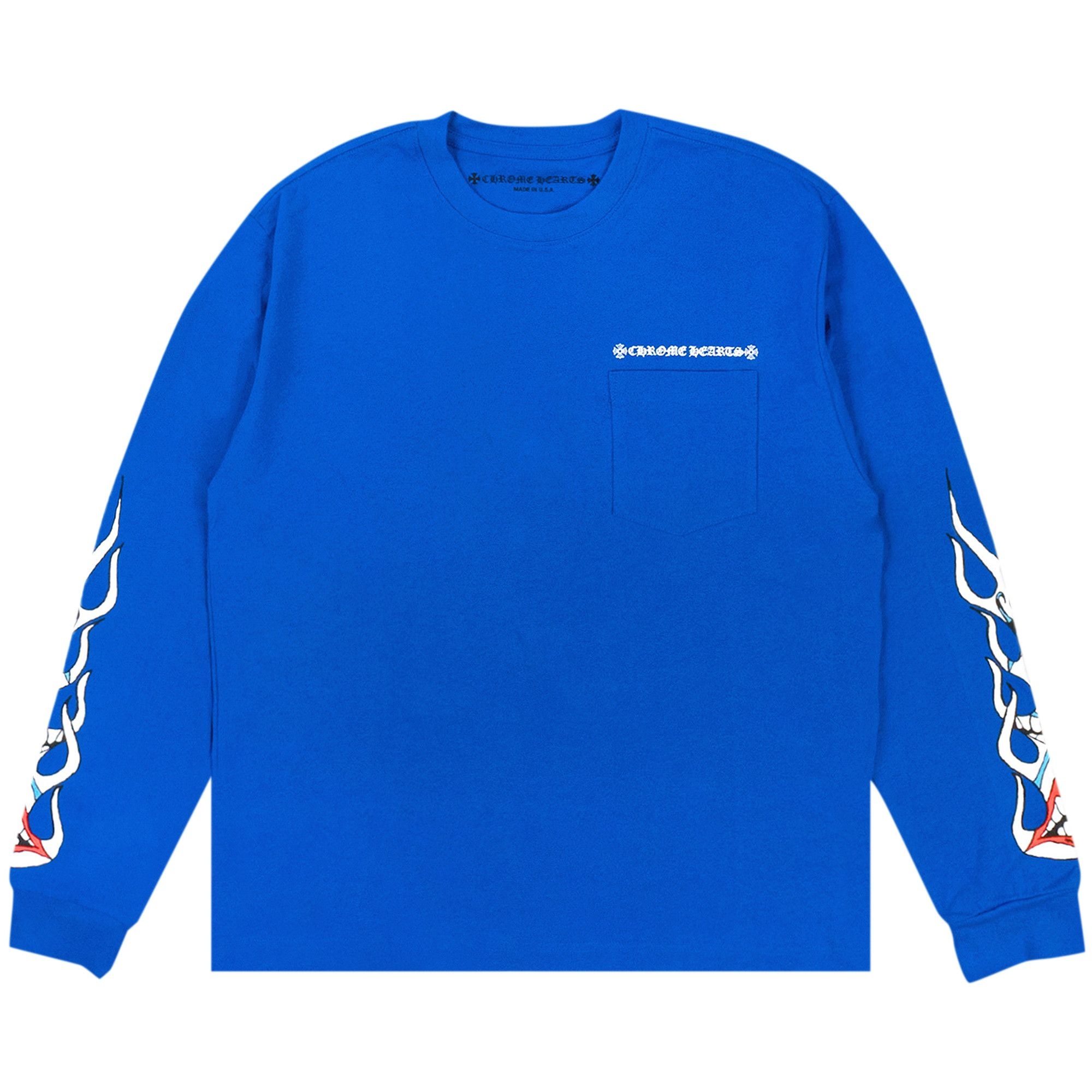 Chrome Hearts x Matty Boy Space Long-Sleeve T-Shirt 'Blue' - 1