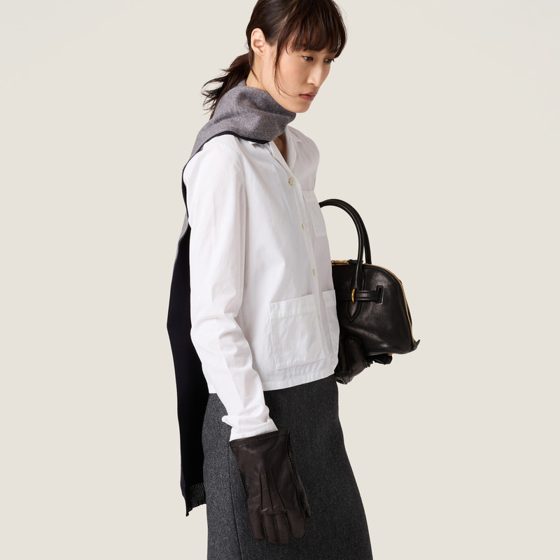Miu Miu Poplin shirt outlook