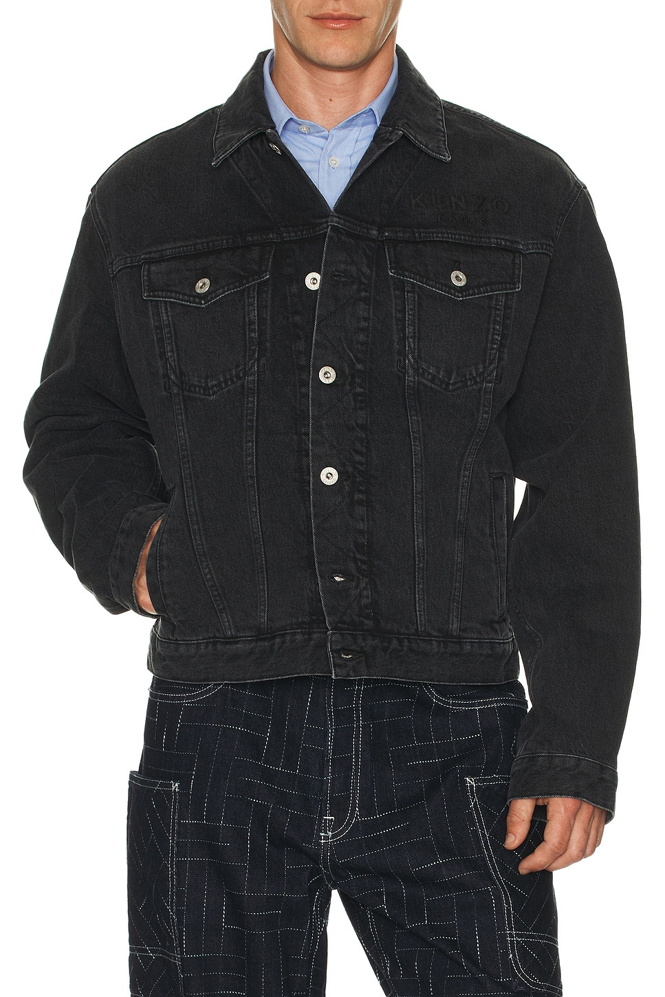 Boke Flower Trucker Jacket - 3