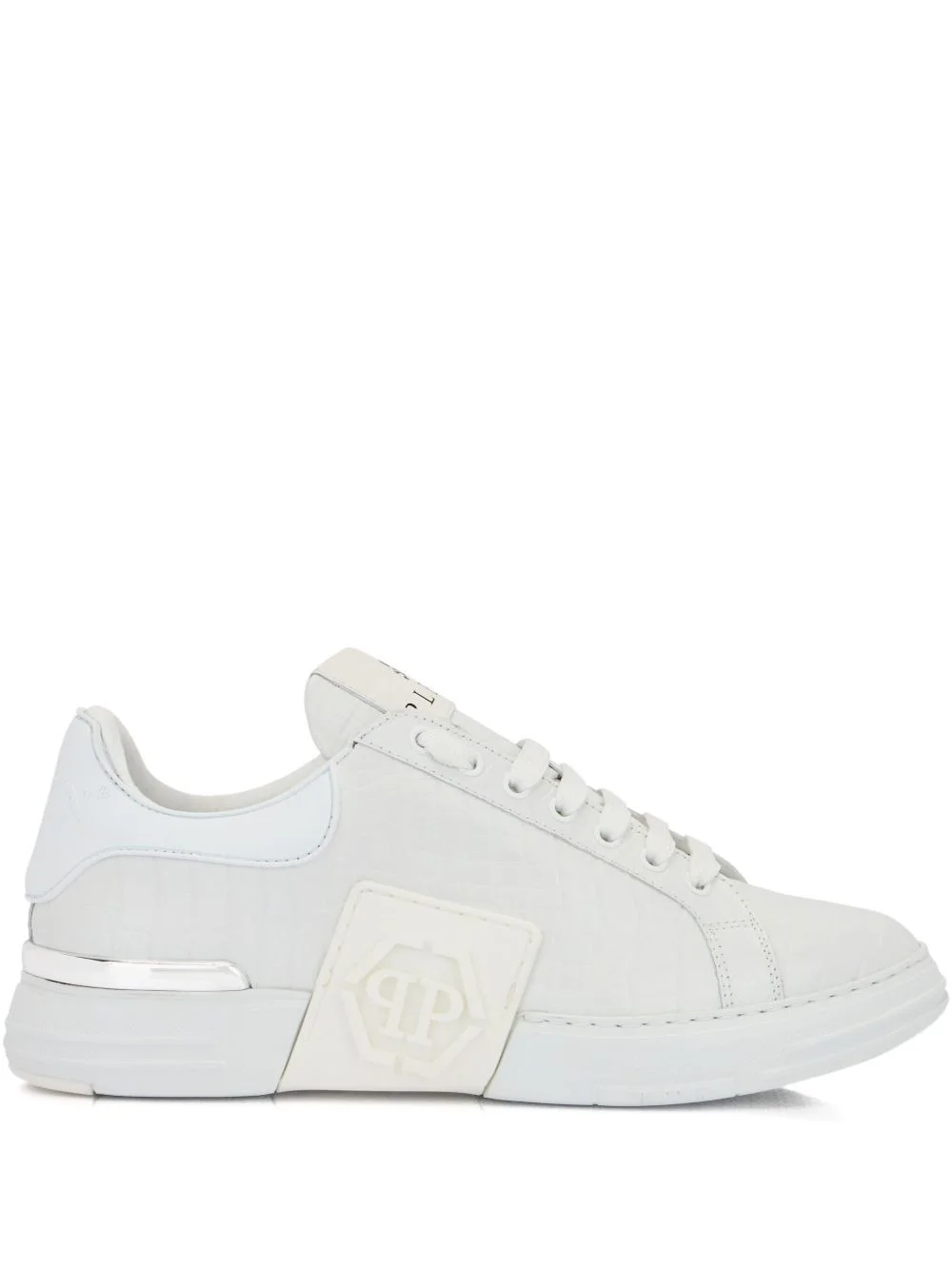 Phantom Kick$ logo-embossed low-top sneakers - 1