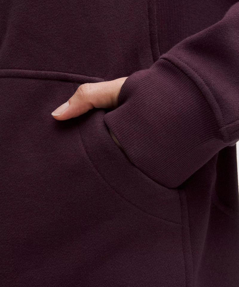 Scuba Oversized Half-Zip Hoodie *Long 5