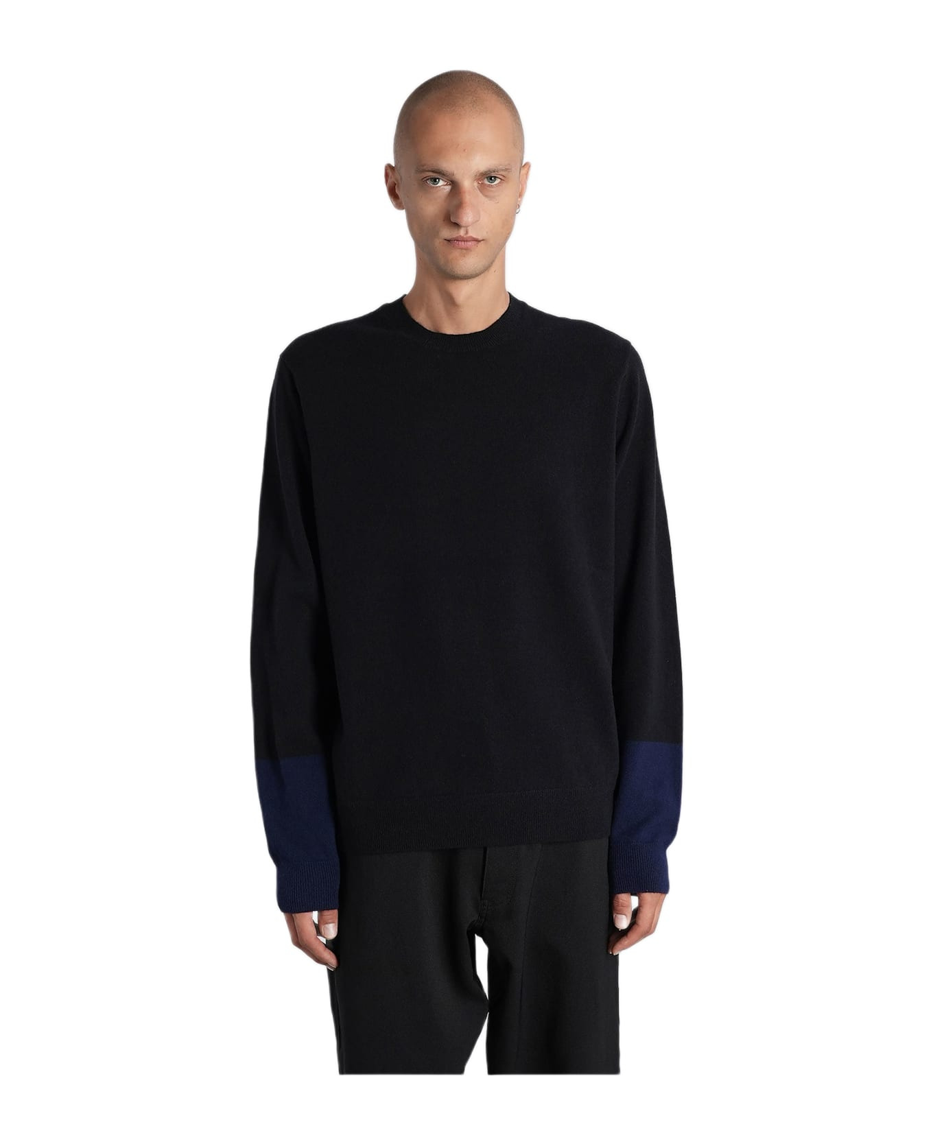 Knitwear In Black Wool - 1