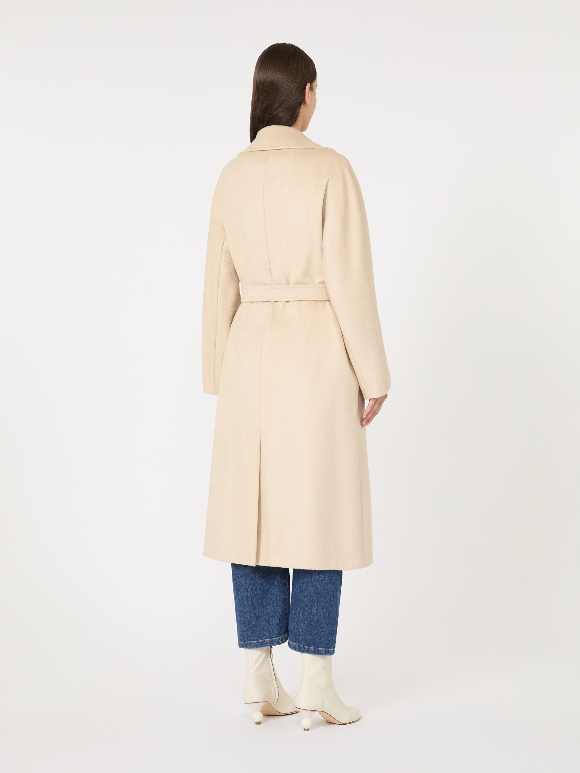 RESINA Double-breasted wool coat - 4