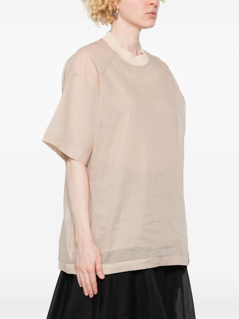 cotton T-shirt - 3