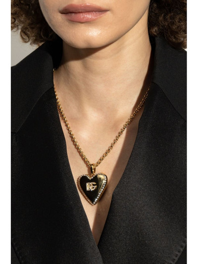 Dolce & Gabbana DG heart pendant outlook