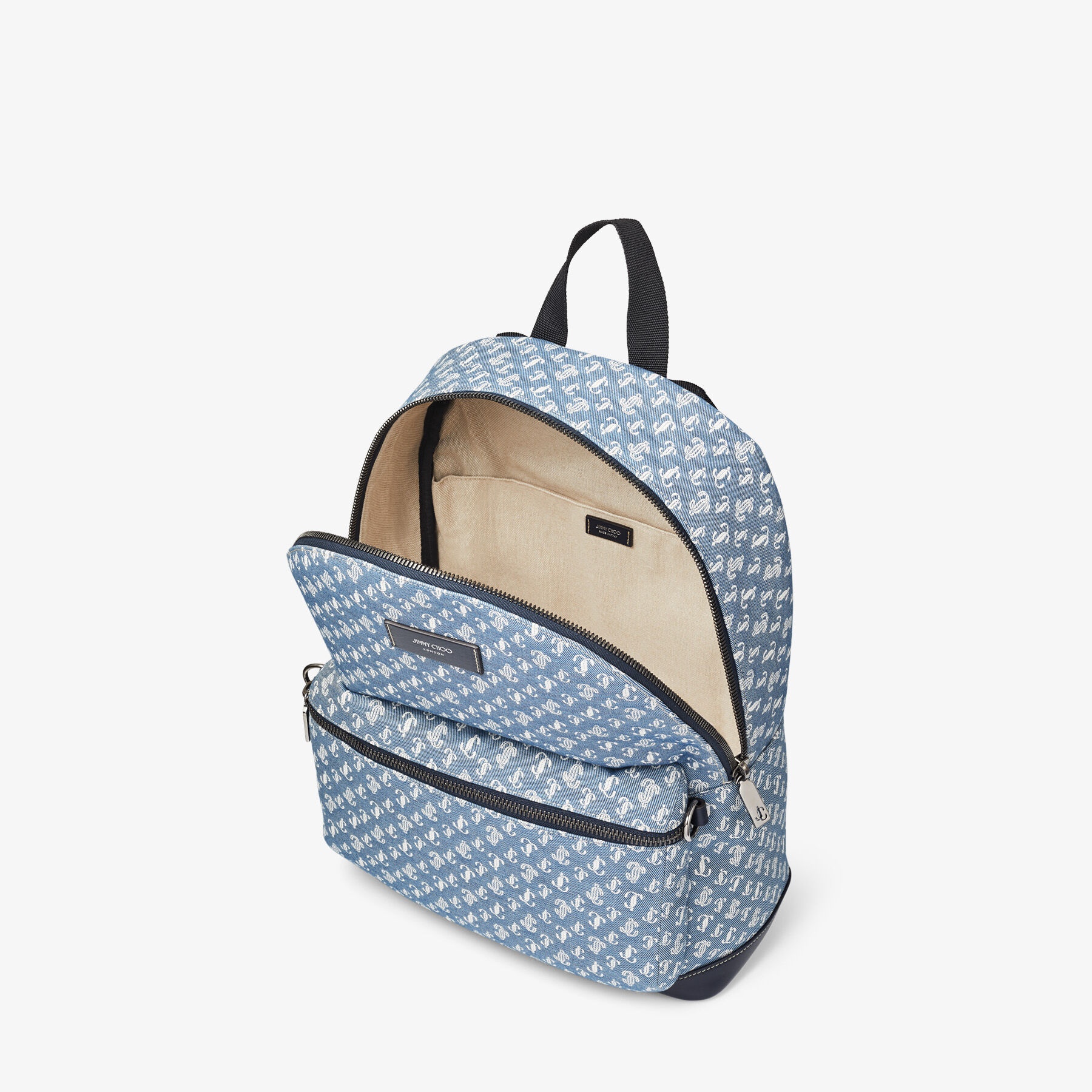 Wilmer
Denim JC Monogram Backpack - 2