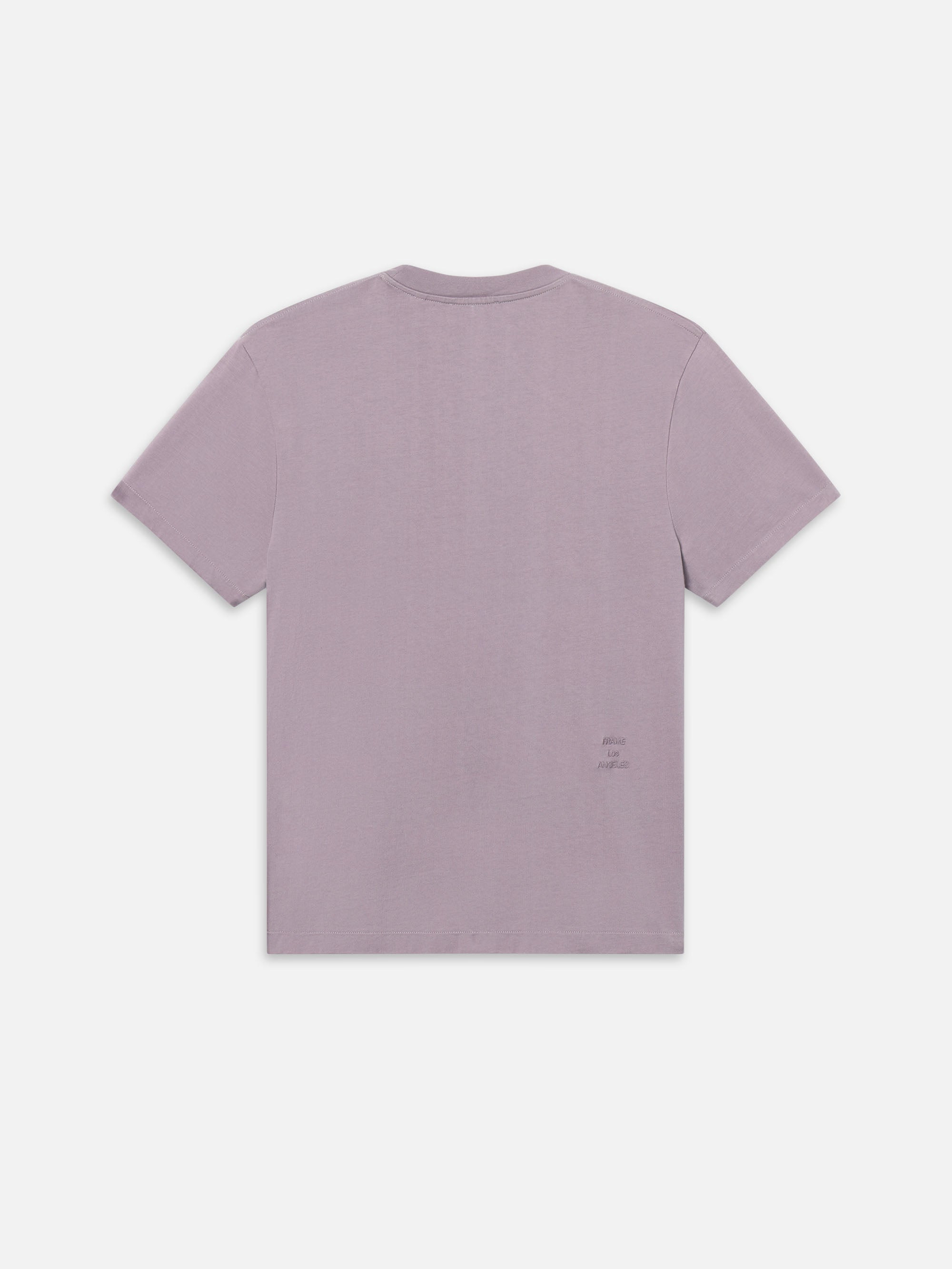 Frame Logo Tee in Old Lavender - 3