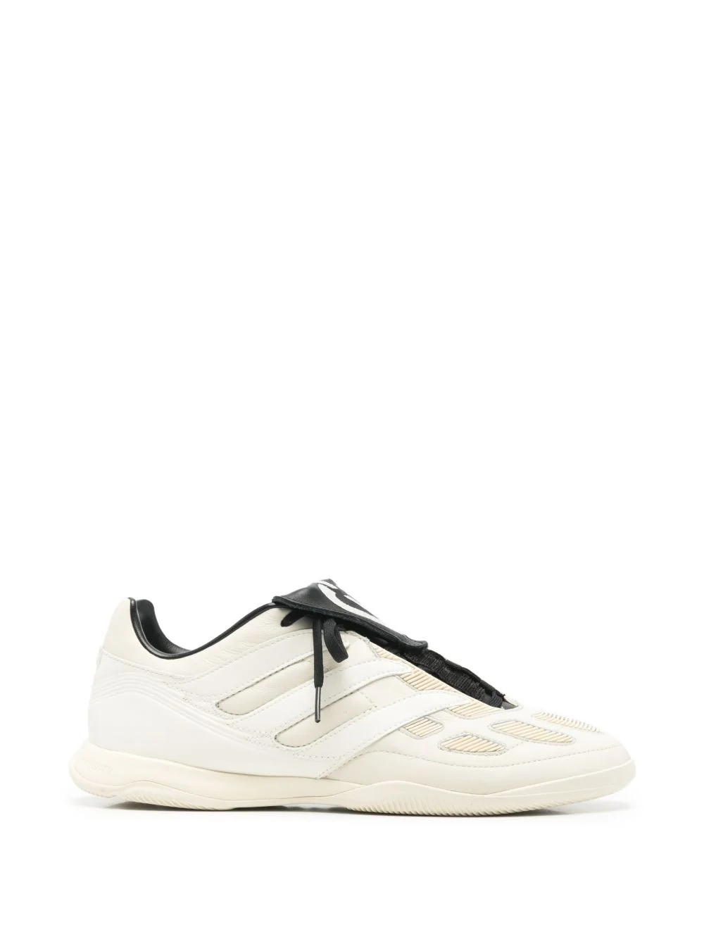 logo-print panelled sneakers - 1