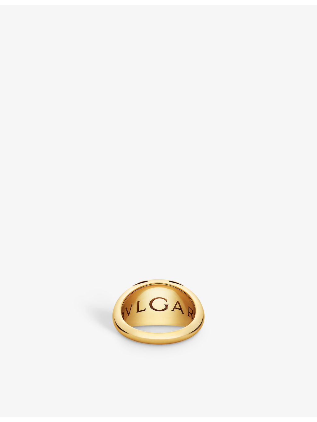 Cabochon 18ct yellow-gold ring - 4