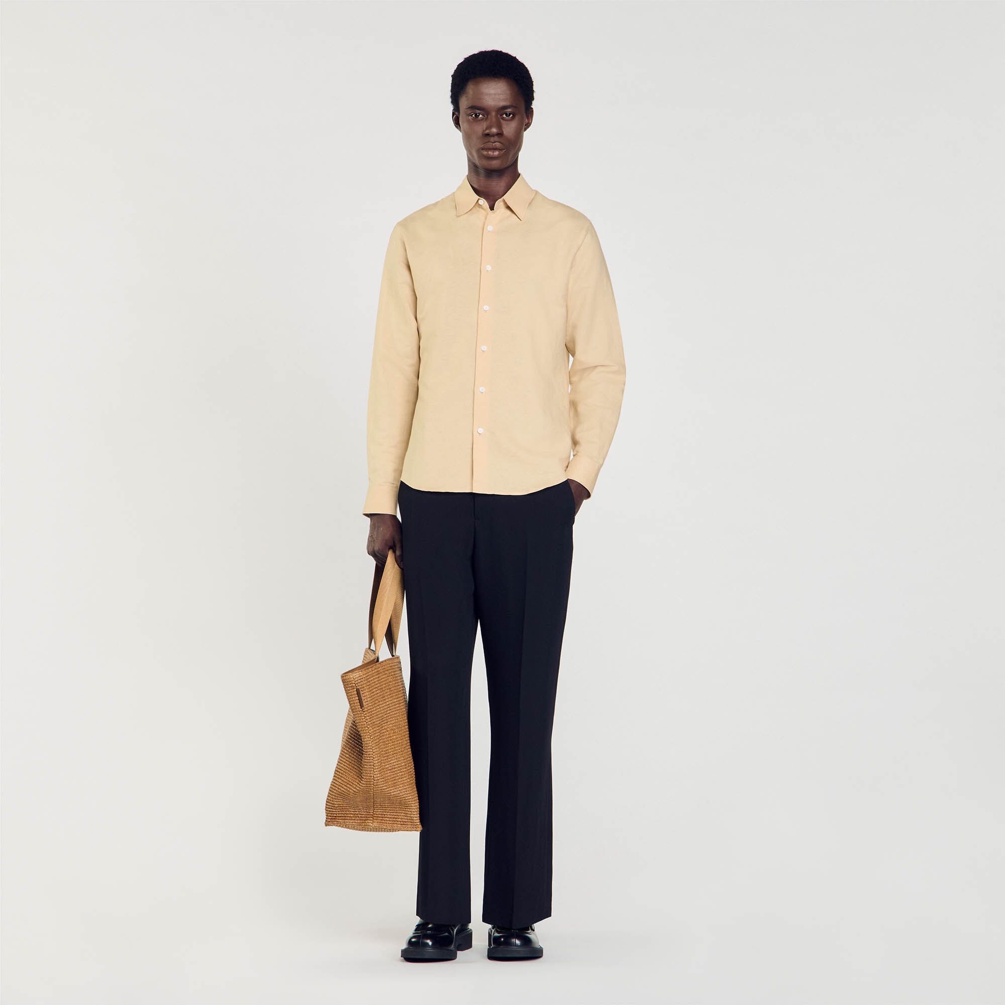 COTTON AND LINEN SHIRT - 2