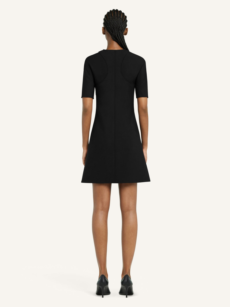 MINI A-LINE SCUBA DRESS 3