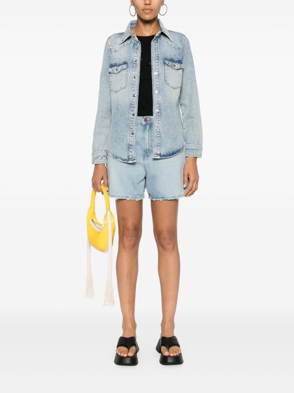 Heritage washed-denim shirt - 2