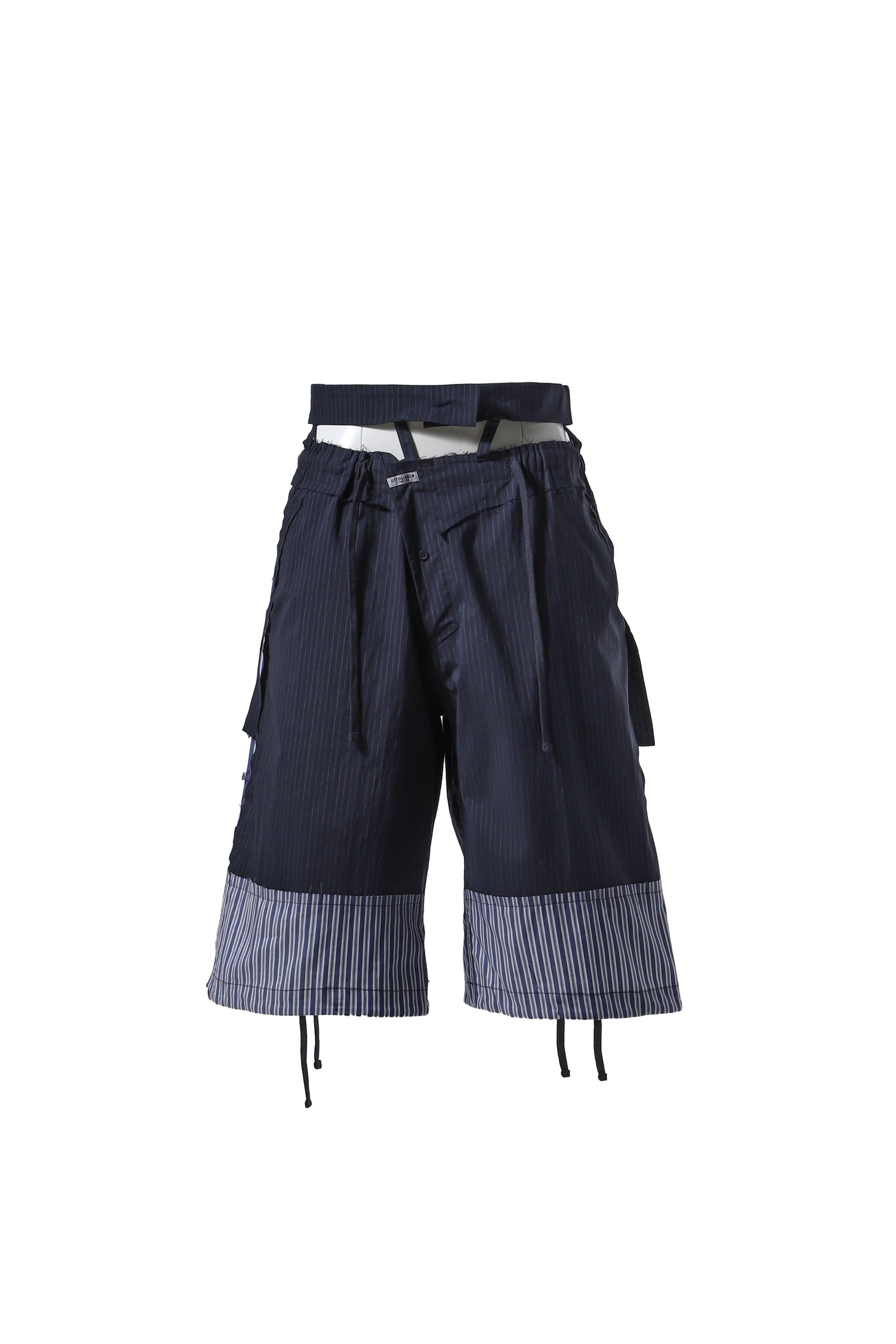 BAGGY CARGO SHORTS / BLU - 4