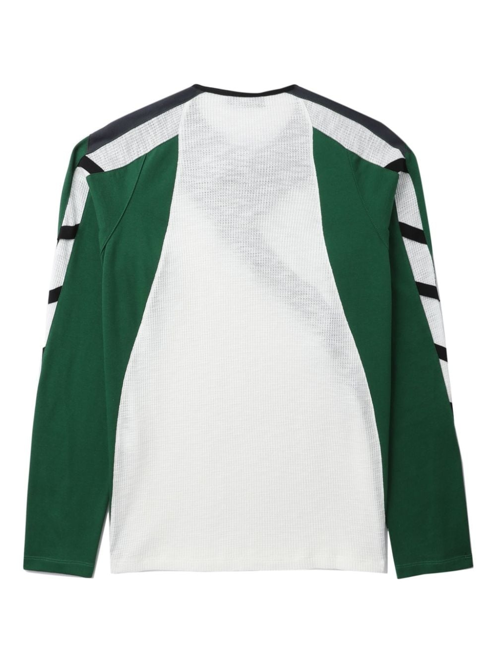 Kiko Kostadinov colour-block panelled cotton T-shirt | REVERSIBLE